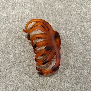 Brown and Black Hair Claw Clip